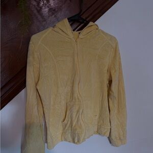 Yellow Zip-Up Hoodie